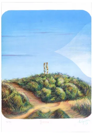 Литография Bigum - June