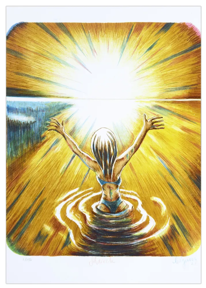 Литография Bigum - Mars