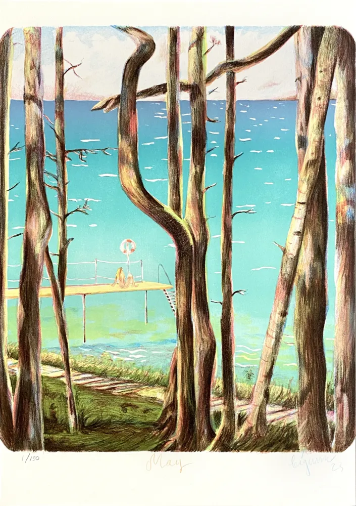 Литография Bigum - May