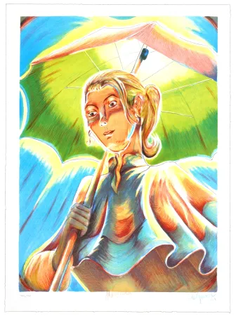 Литография Bigum - Miranda