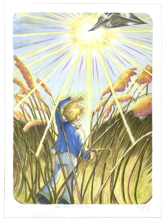 Литография Bigum - New times all the time