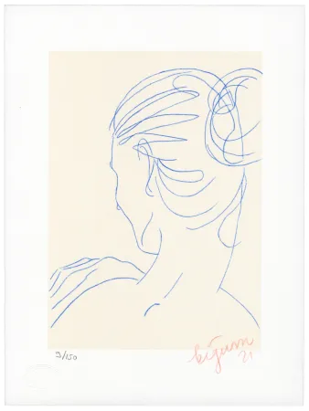 Литография Bigum - Sans titre