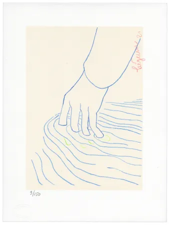 Литография Bigum - Sans titre