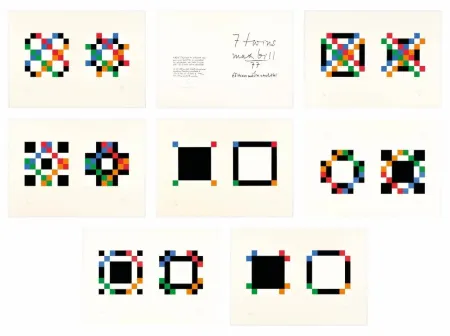 Сериграфия Bill - 7 twins - Complete portfolio