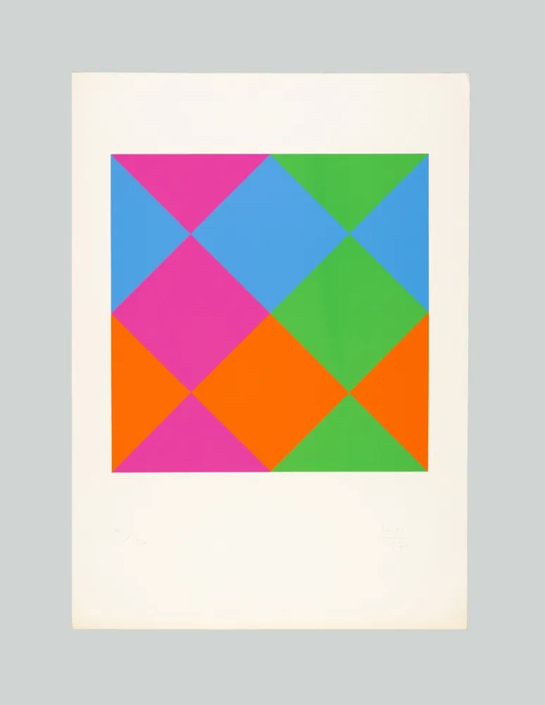 Сериграфия Bill - Composition