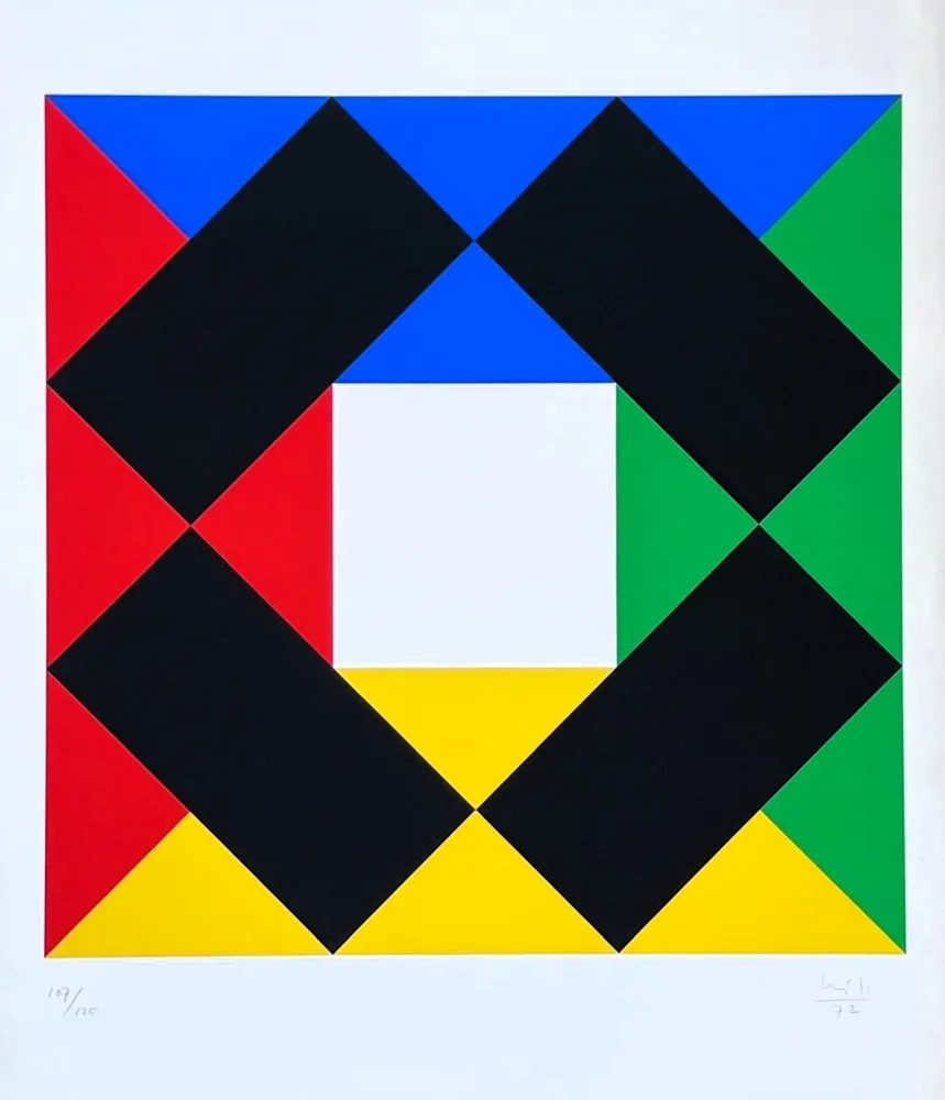 Сериграфия Bill - Sans titre 