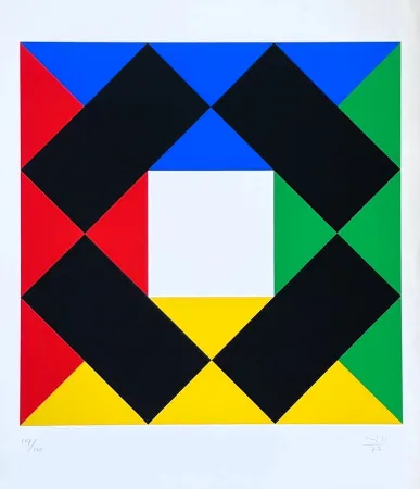 Сериграфия Bill - Sans titre 