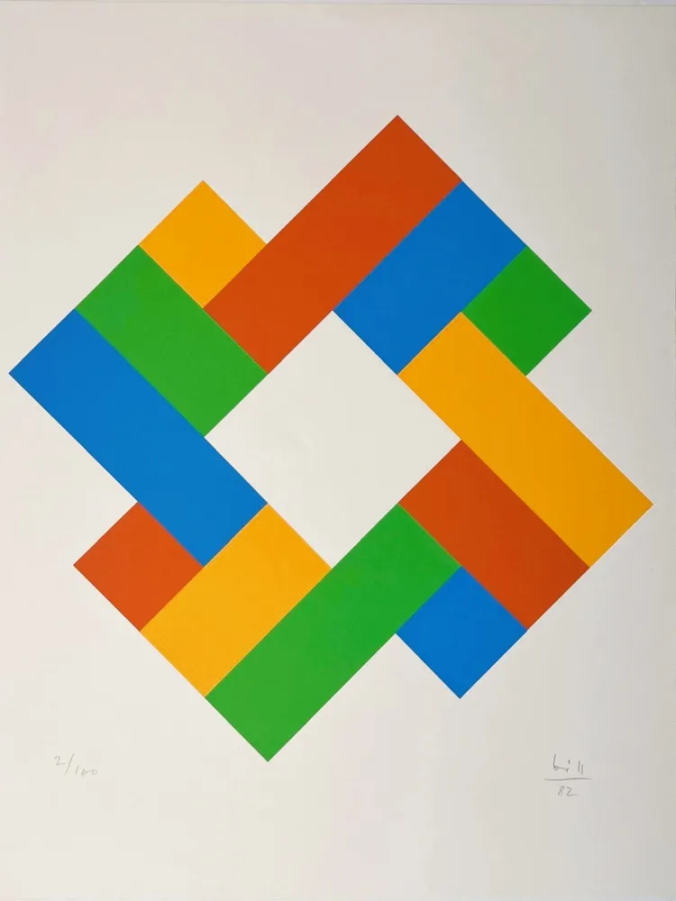 Литография Bill - Sans titre 