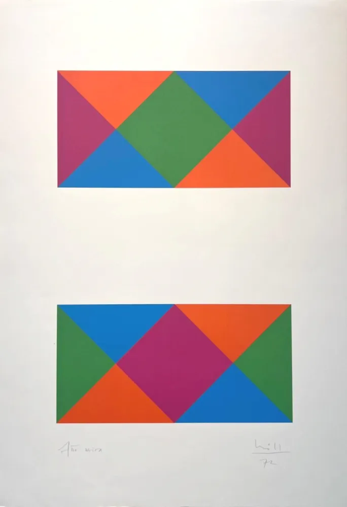 Сериграфия Bill - Sans titre 