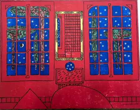 Литография Bioulès - Hiver