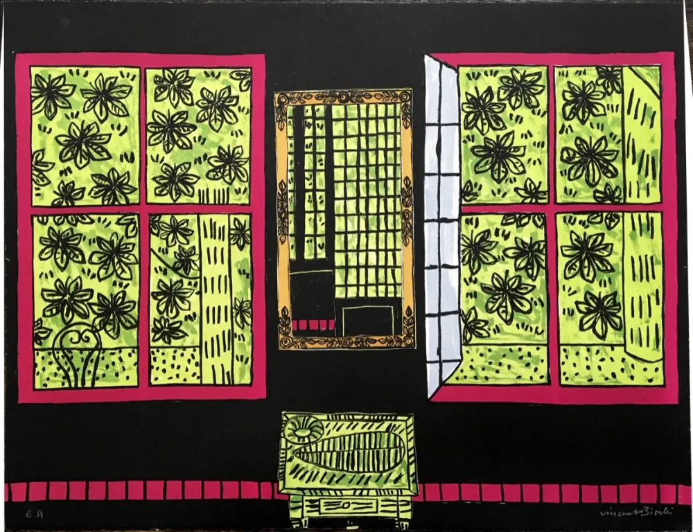 Литография Bioulès - Printemps