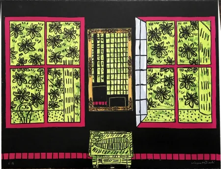 Литография Bioulès - Printemps