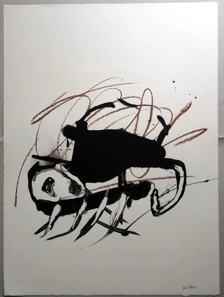 Литография Bird - A.L Galería Joan Prats