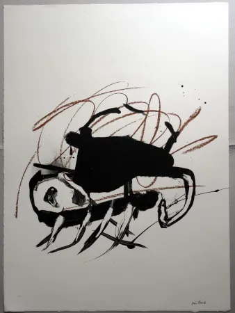 Литография Bird - A.L Galería Joan Prats