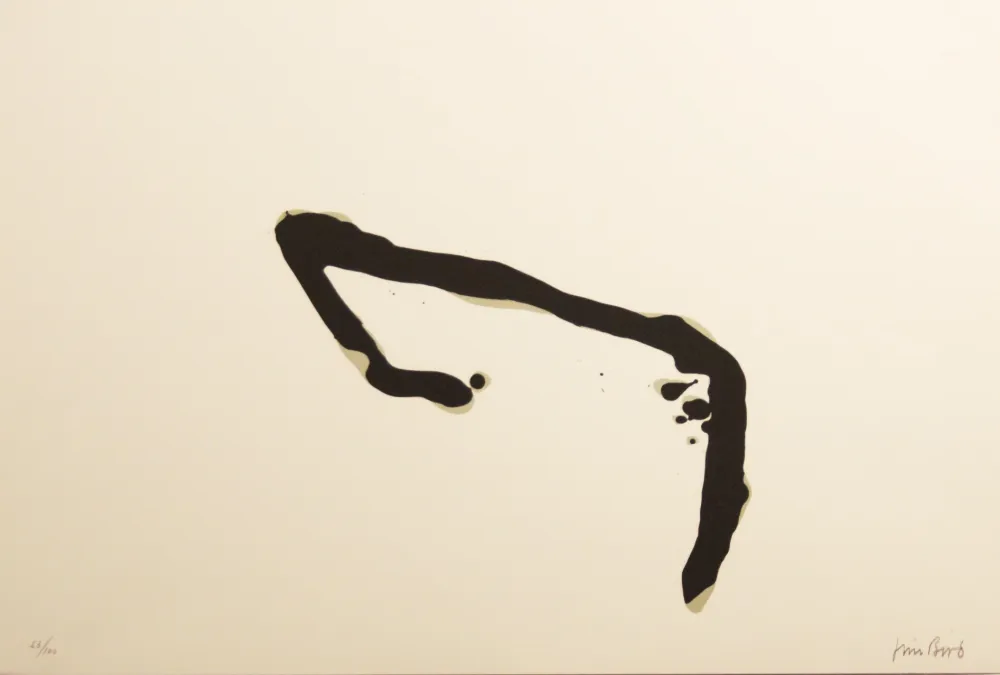 Литография Bird - Carpeta 12 Aniversari Galeria Joan Prats