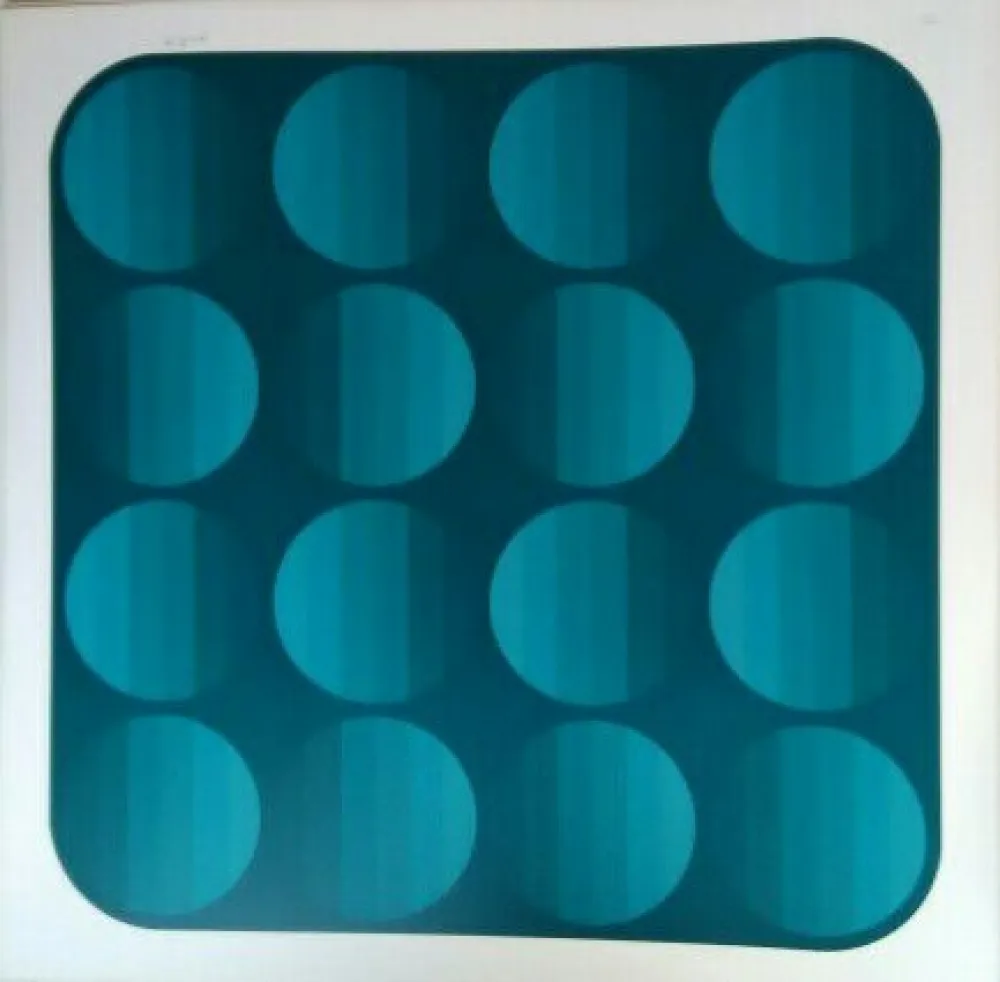 Литография Bird - Tribute to Vasarely 4