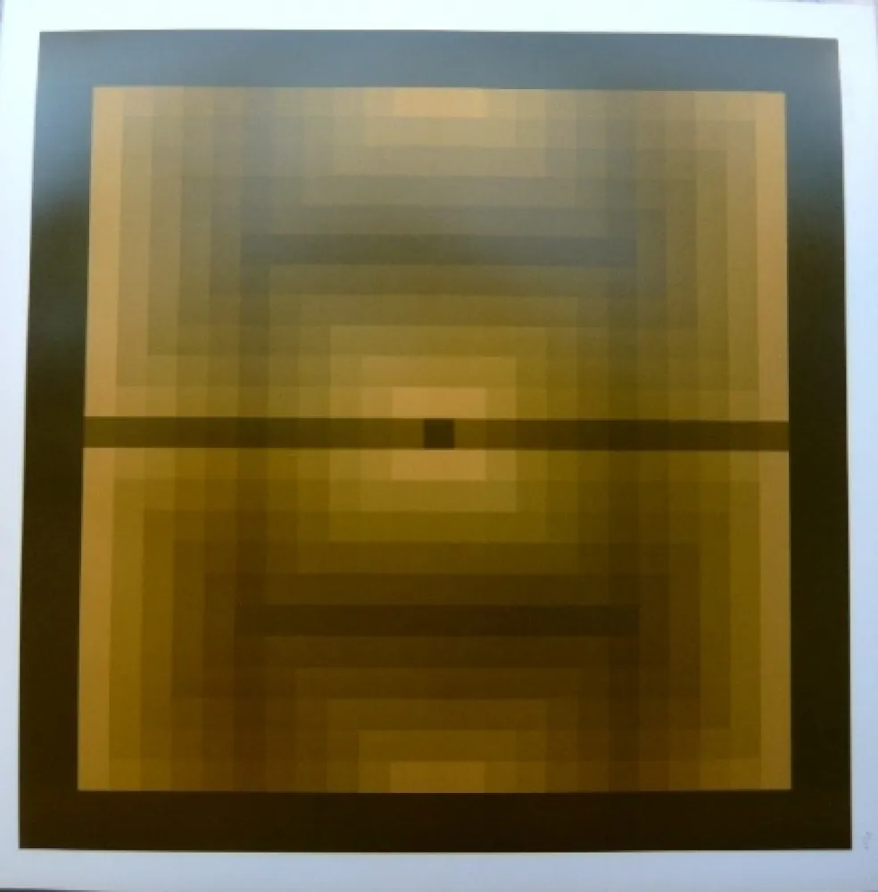 Литография Bird - Tribute to Vasarely 5