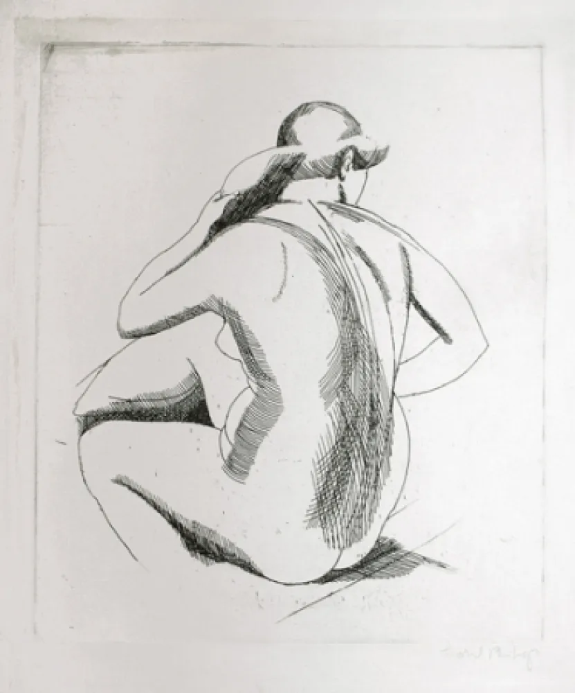 Гравюра Bishop - Isabel Bishop.  Eight Etchings, 1925-1931.