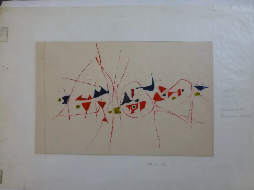 Нет Никаких Технических Bissier - Projet de tapis 