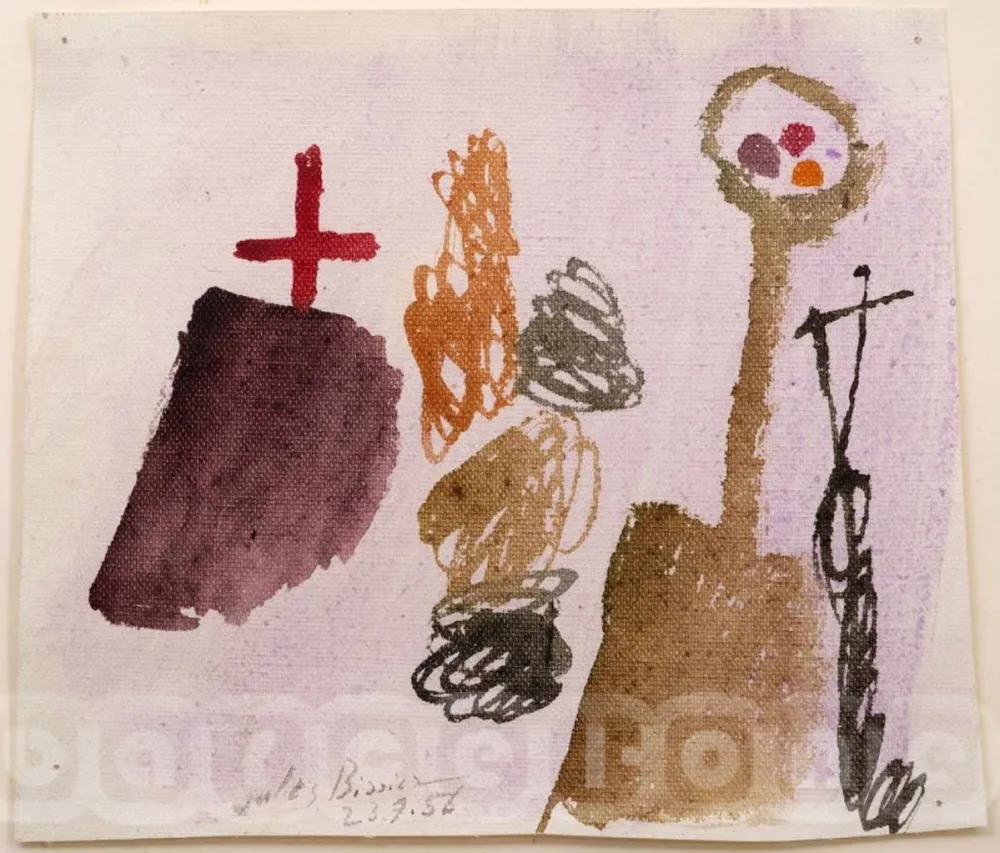 Нет Никаких Технических Bissier - Untitled 23.9.56