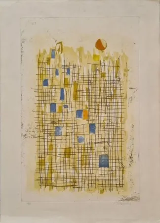 Гравюра Bissiere - Soleil 