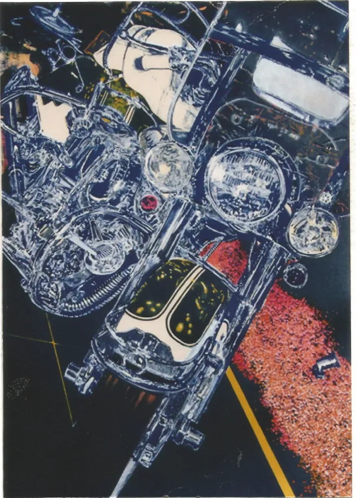 Сериграфия Blackwell - Harley Davidson