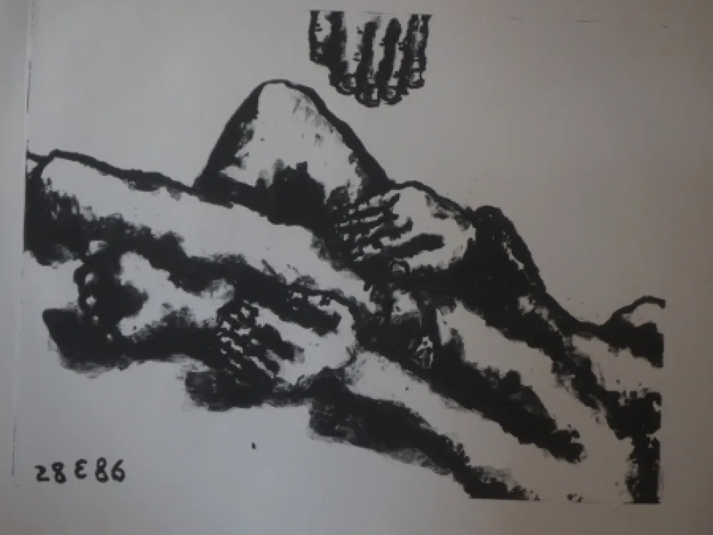 Литография Blais - Sans titre