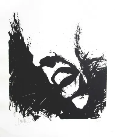 Литография Blanchard - Hommage à Brel