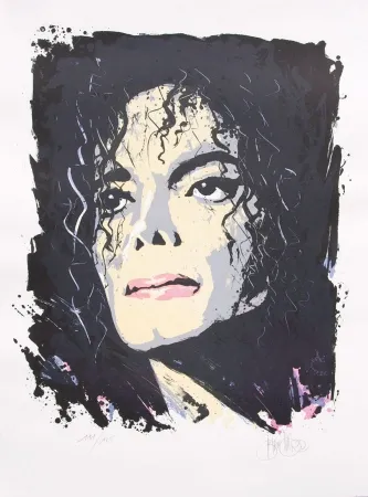 Литография Blanchard - Hommage à Michaël Jockson