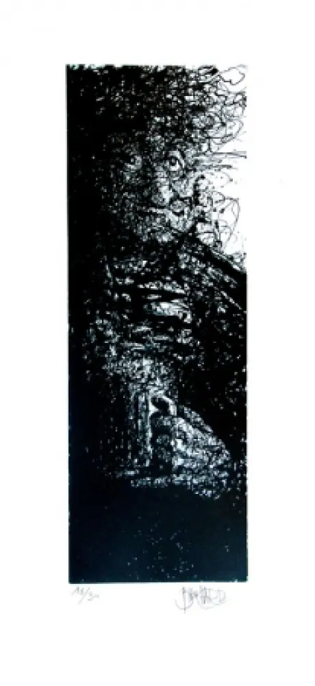 Офорт Blanchard - La bière