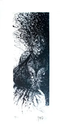 Офорт Blanchard - La Grosse Adrienne