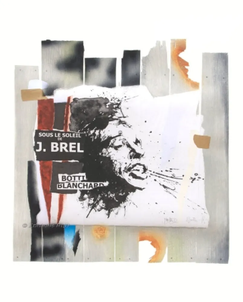 Гравюра Blanchard - Sous le soleil de J. Brel