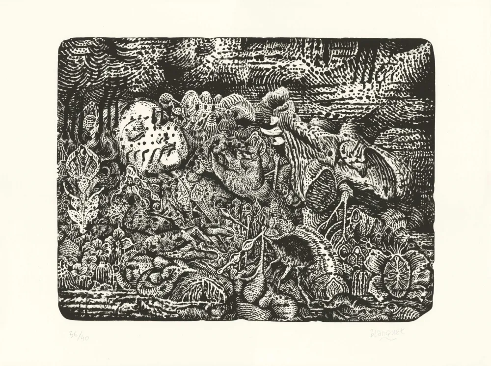 Литография Blanquet - Régulateur Altéré