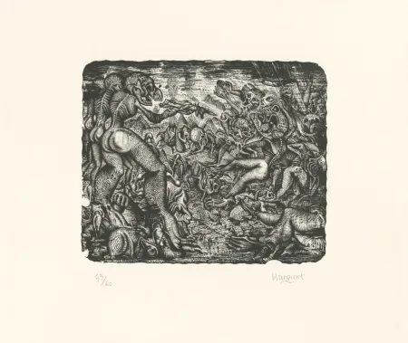 Литография Blanquet - Rixe Urticante