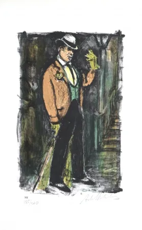 Литография Blatas - 	L'Opera Des Gueux, The Beggers Opera Plate XII