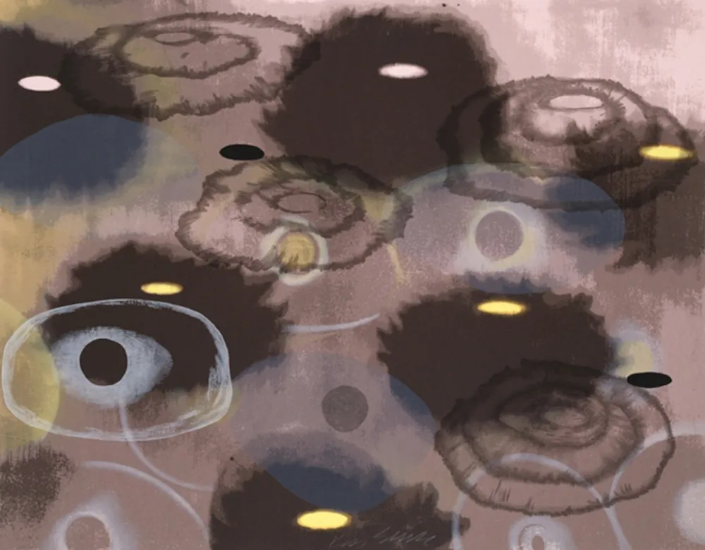 Сериграфия Bleckner - Just Because III