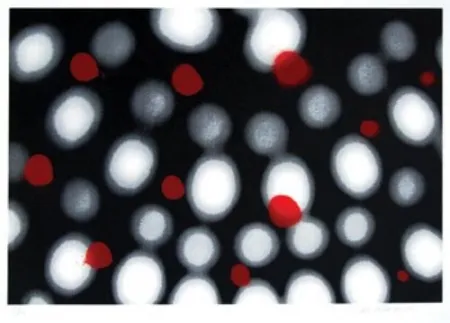 Сериграфия Bleckner - Untitled