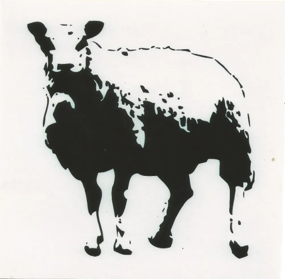 Сериграфия Blek Le Rat - Sheep (baah)