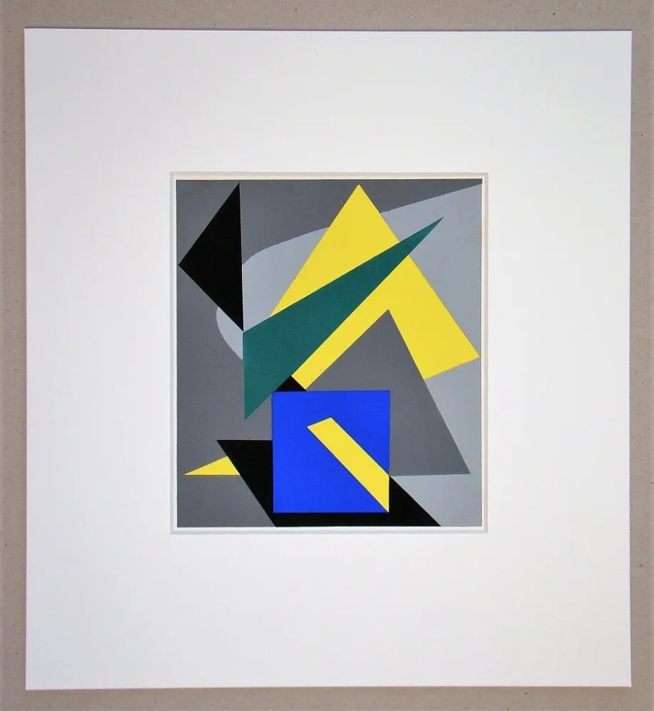 Трафарет Bloc - Composition abstrait