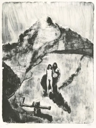 Литография Blutch - Le Pays de la Soif