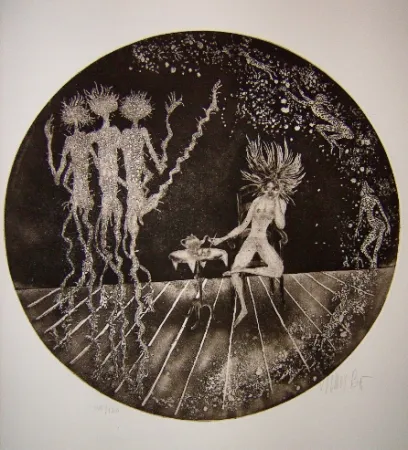 Офорт Bo - Kaellingedigte 10