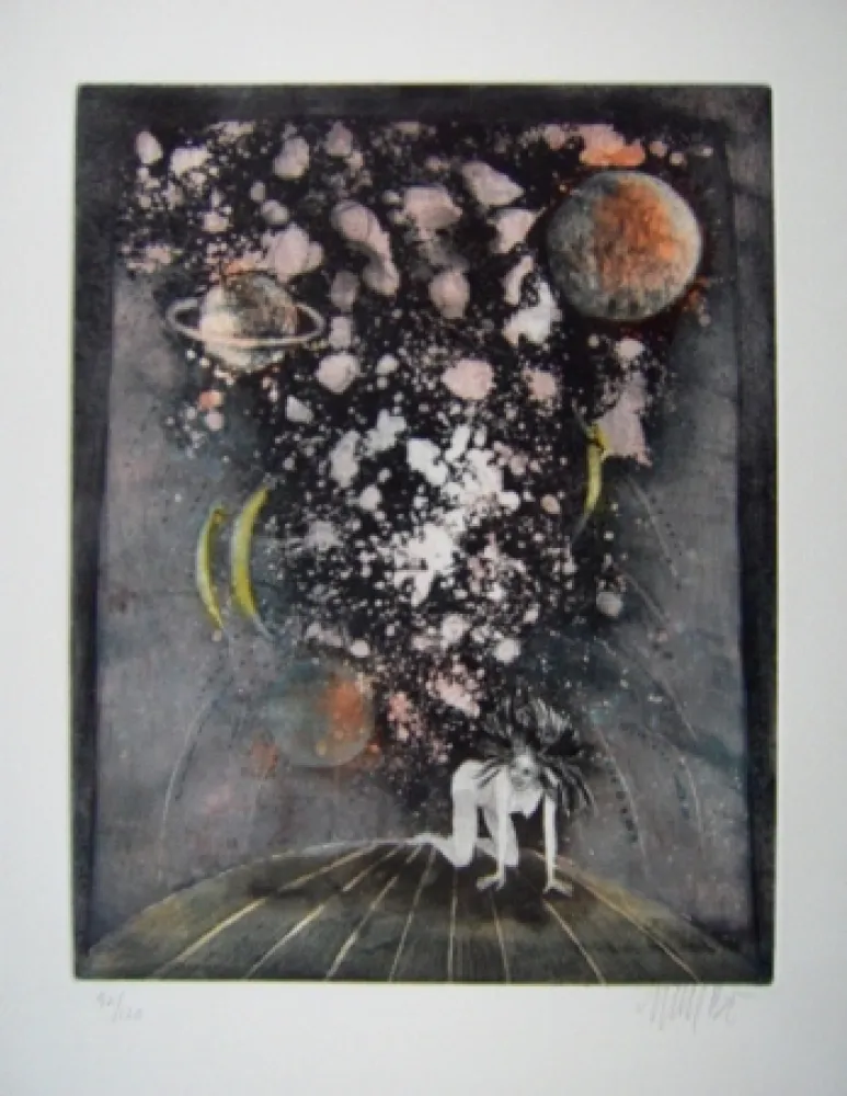 Офорт Bo -  Kaellingedigte 2