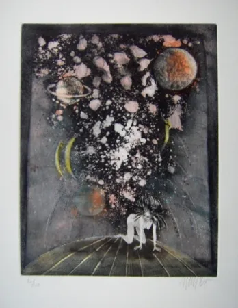 Офорт Bo -  Kaellingedigte 2