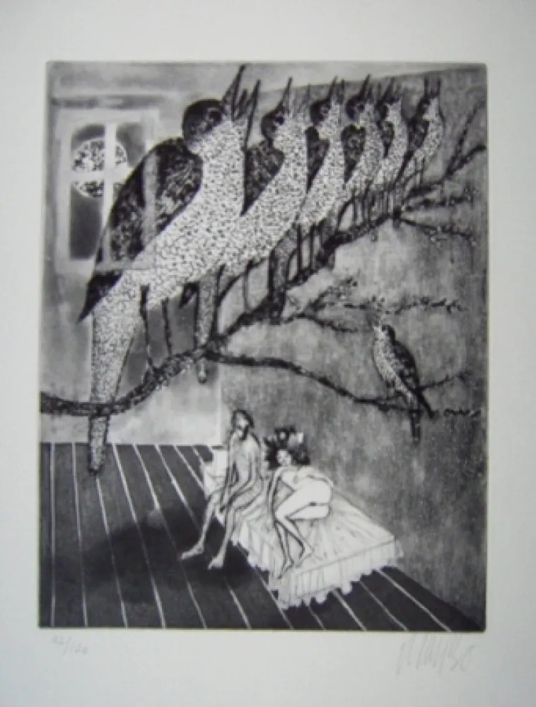 Офорт Bo - Kaellingedigte 3