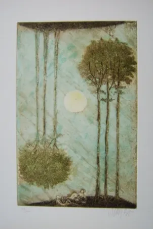 Офорт Bo -  Kaellingedigte 4