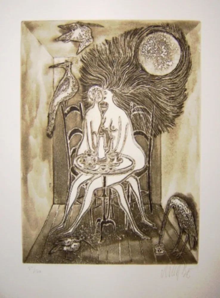 Офорт Bo - Kaellingedigte 8