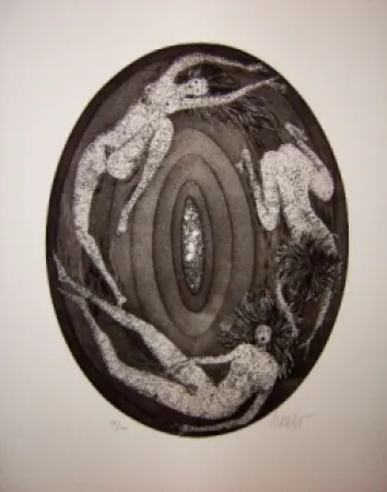 Офорт Bo - Kaellingedigte 9