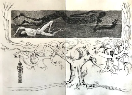 Офорт Bo - Le Meneur d'ombres