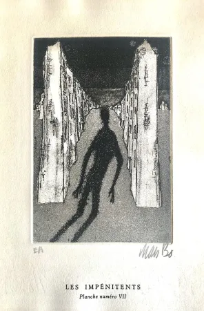 Офорт Bo - Le Meneur d'ombres