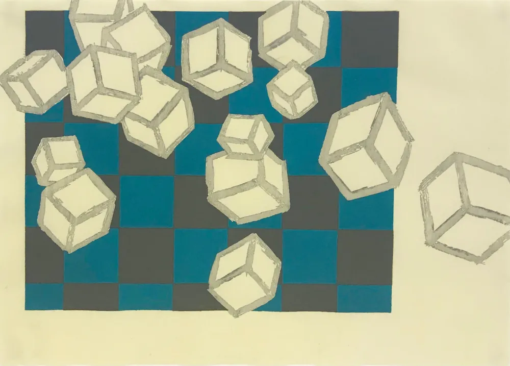 Гравюра На Дереве Bochner - FLOATING WORLD